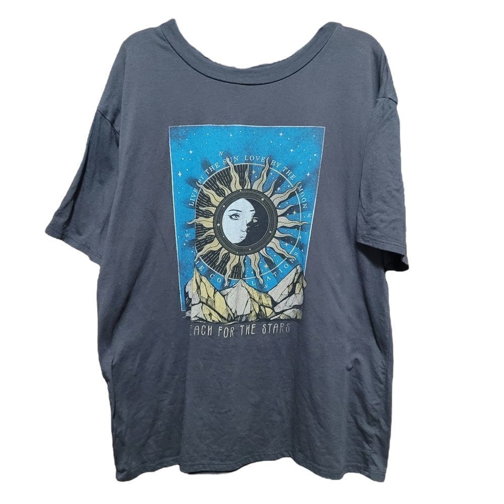 Forever 21 graphic Black tee